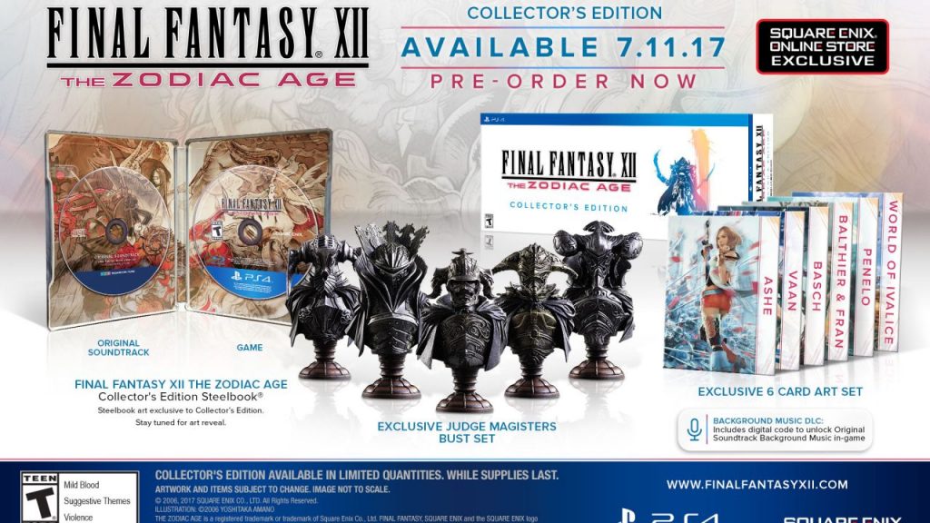 Final Fantasy XII - The Zodiac Age in arrivo su PC