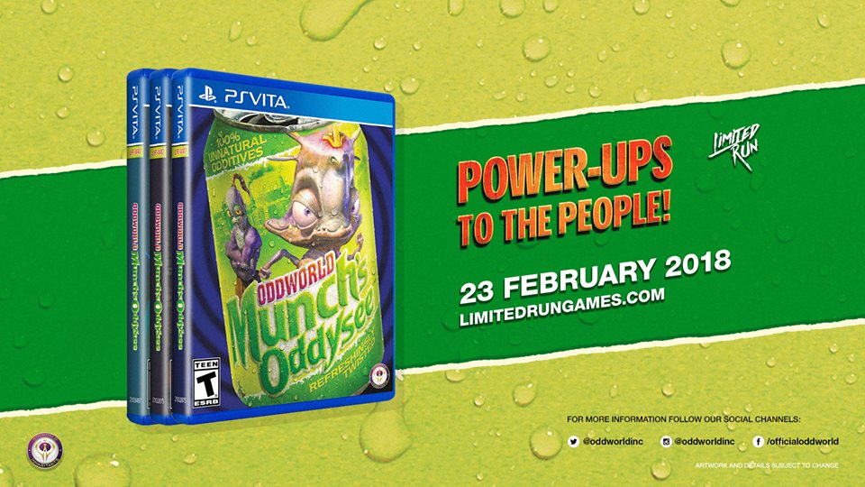 OddWorld: Munch’s Oddyssee HD esce in versione fisica per PSvita.