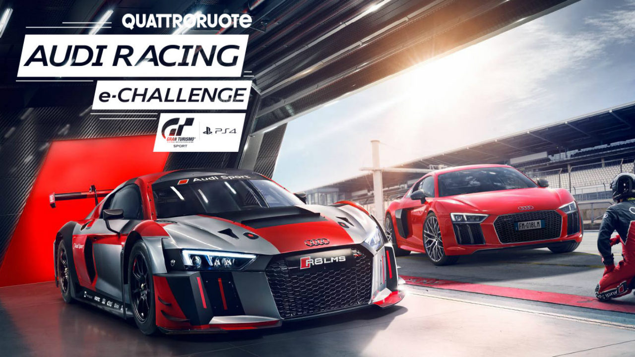 Quattroruote Audi racing e-challenge: competizione e divertimento