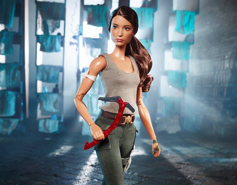 Mattel svela la nuova Barbie versione Tomb Raider