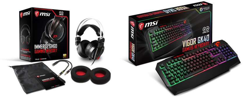 MSI presenta nuove periferiche da gaming