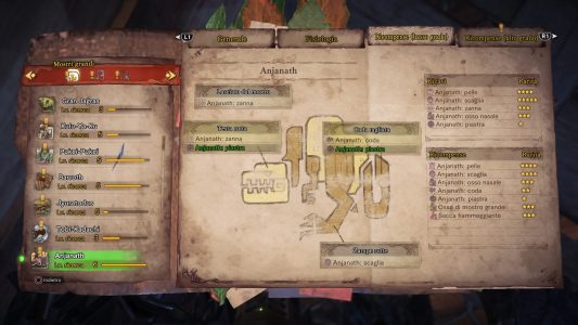 Monster Hunter World: Guida contro l'Anjanath