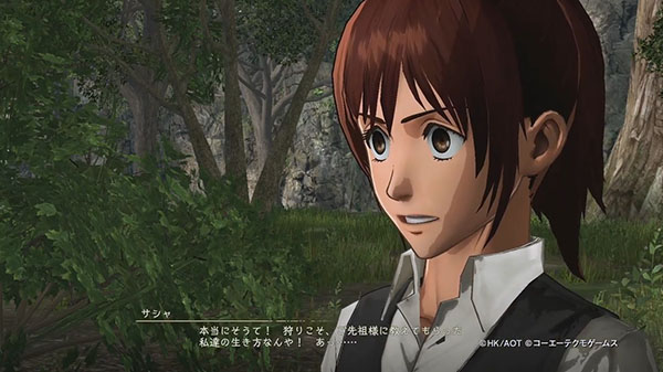 Gameplay di Attack on Titan 2 con Sasha e Conny