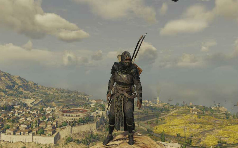 Assassin's Creed Origins Cappuccio Nero