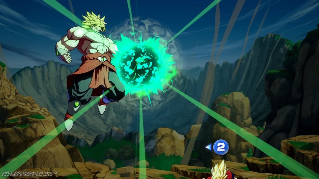 Dragon Ball FighterZ Broly Bordack meteorite