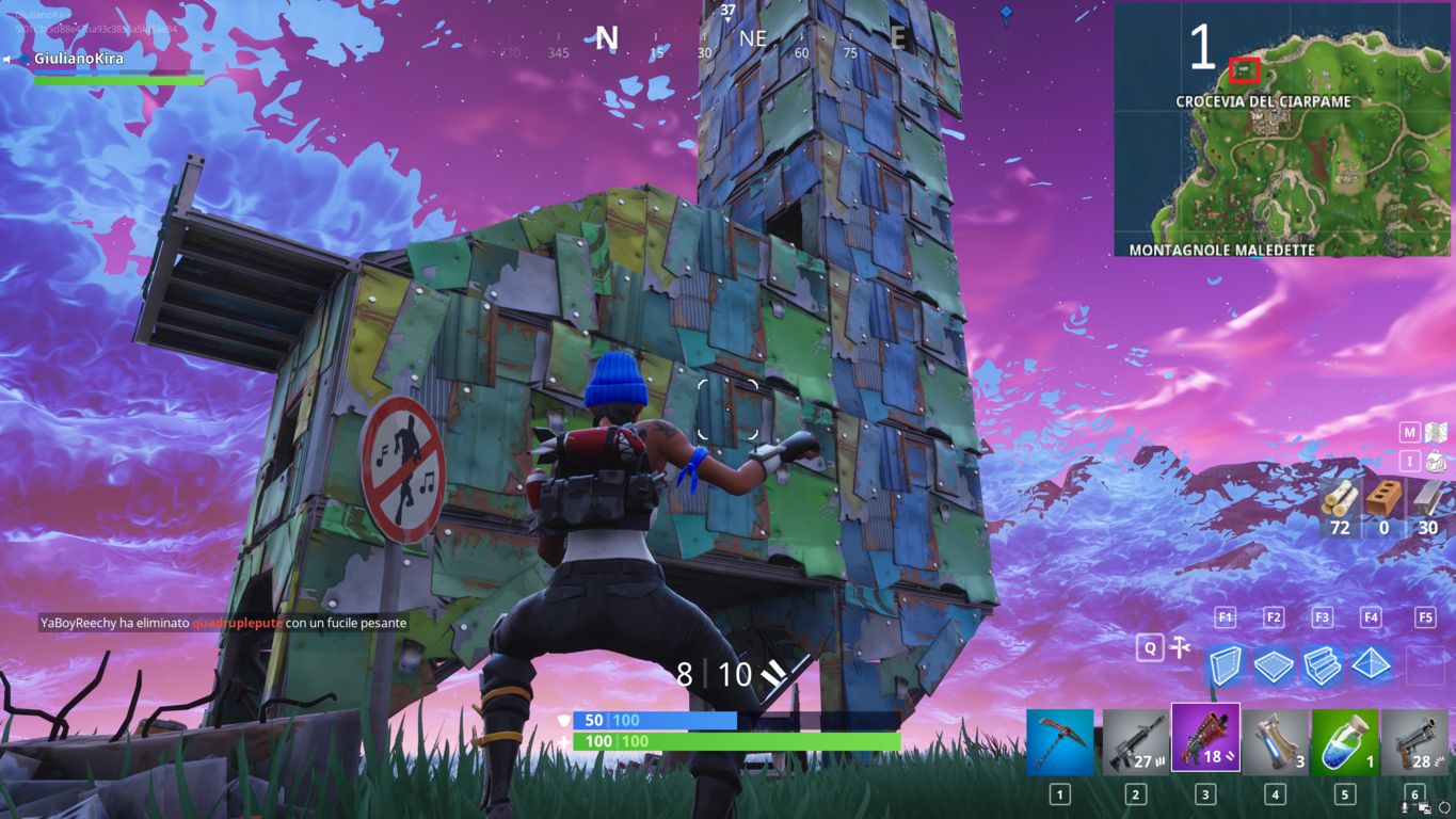 Fortnite Balli proibiti