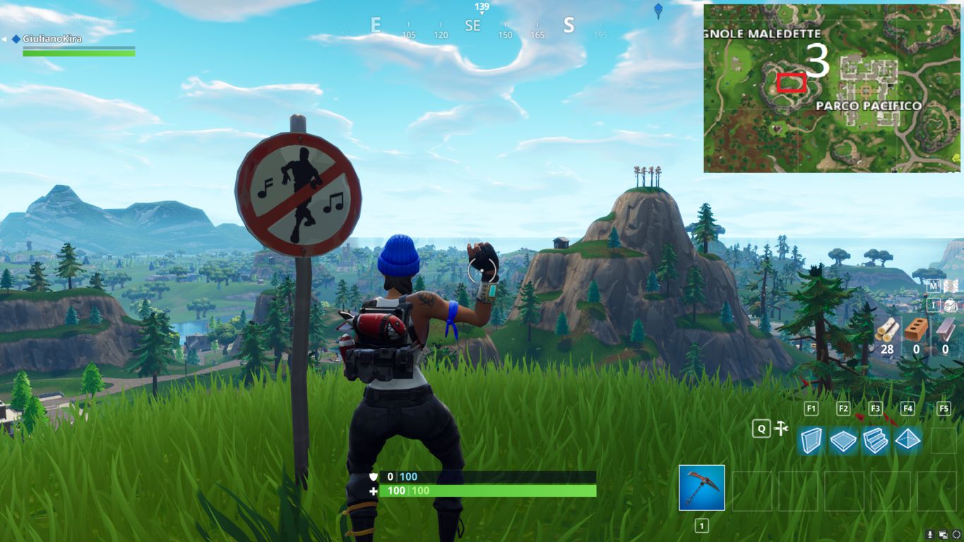 Fortnite Balli proibiti