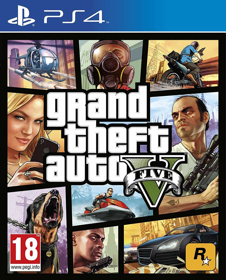 Cover Grand Theft Auto V