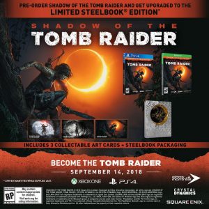 Shadow of the Tomb Raider: tutte le edizioni 