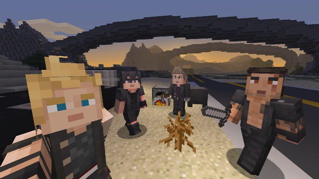 Final Fantasy XV è arrivato su Minecraft