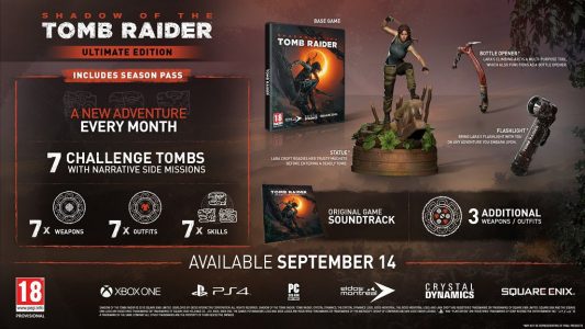 Shadow of the Tomb Raider: tutte le edizioni 