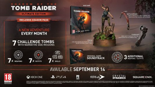 Shadow of the Tomb Raider: tutte le edizioni
