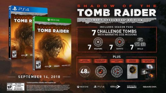 Shadow of the Tomb Raider: tutte le edizioni 