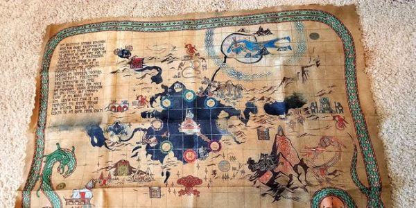 segreto nella mappa dell'edizione da collezione di God of War