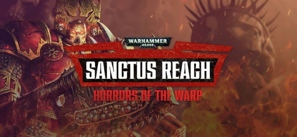 Copertina di Warhammer 40.000 Sanctus Reach