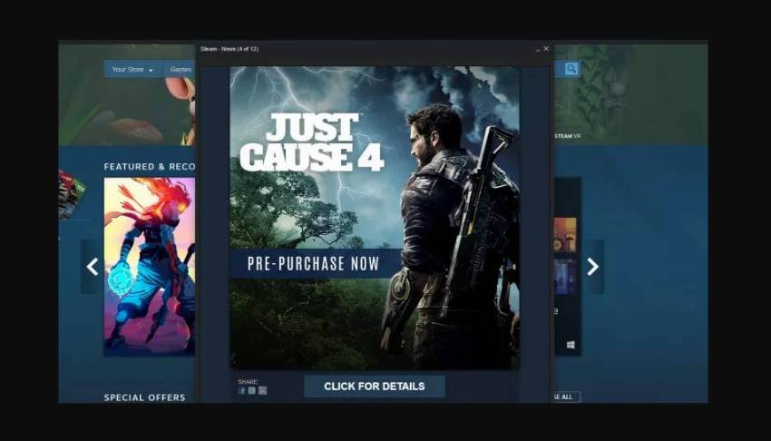 Just Cause 4 è stato confermato da Steam 