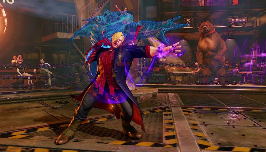 Street Fighter V Devil May Cry 5 costume Nero