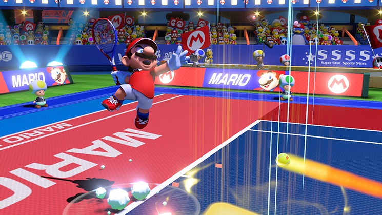 Mario Tennis Aces: torneo online prime del lancio