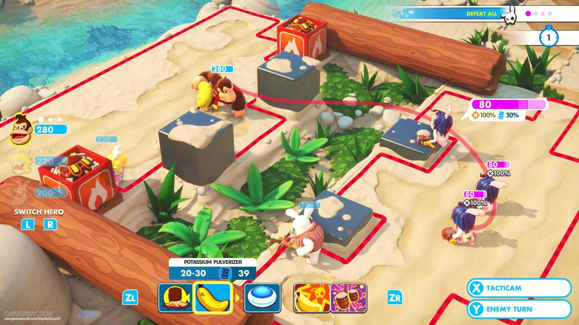 Mario + Rabbids Kingdom Battle Donkey Kong Adventure