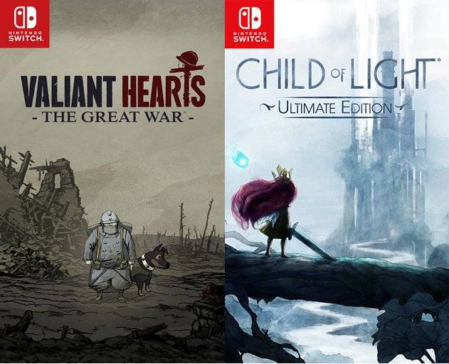 Child of Light e Valiant Hearts in arrivo su Nintendo Switch