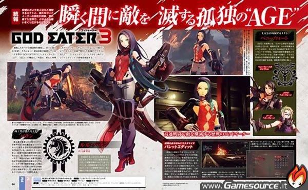 God Eater 3 introduce Lulu e l’Aragami Guuzou