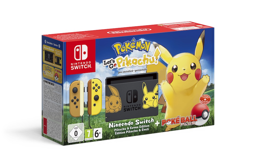 Annunciata una speciale Nintendo Switch Pikachu & Eevee Edition