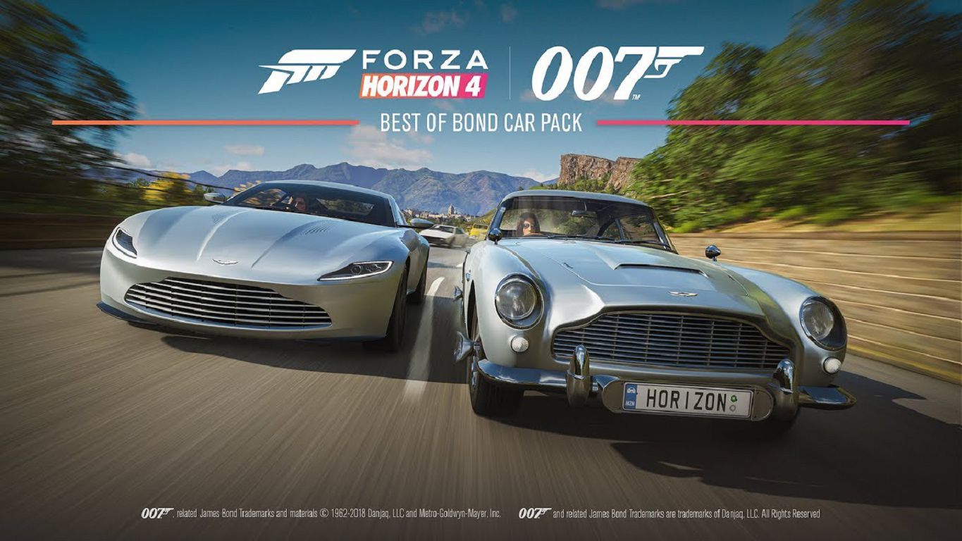 Forza Horizon 4: pubblicato il trailer del pacchetto Best of Bond Car