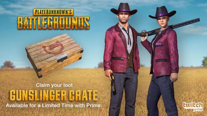 PlayerUnknown’s Battlegrounds si va nel far west con la Gunslinger Crate