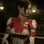 Claire si mostra nella sua tenuta Elza Walker in Resident Evil 2 Remake