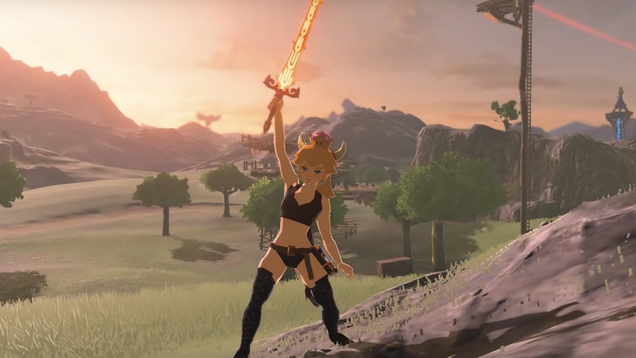 Bowsette è utilizzabile in The Legend of Zelda: BTOW