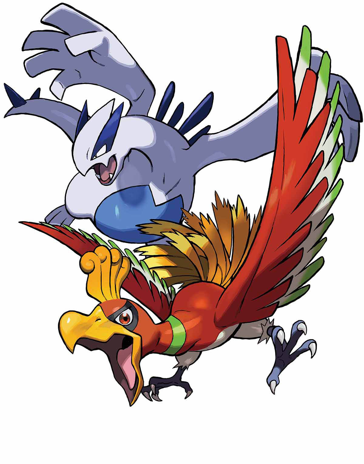 Lugia e Ho-Oh disponibili al download