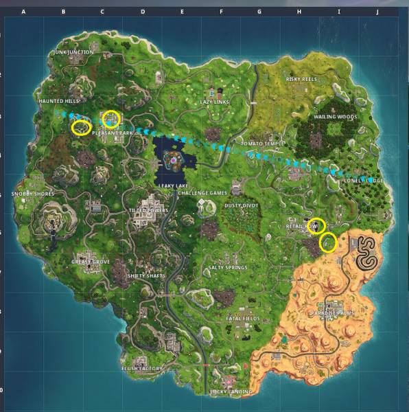 Fortnite Dove Trovare Gli Spartiti E I Pianoforti Gamesource - prima di tutto dovrete atterrare parco pacifico e cercare gli spartiti nella cosa dove c e una ragnatela gigante attraverso la finestra nel nord della