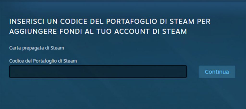 Come riscattare un codice su Steam