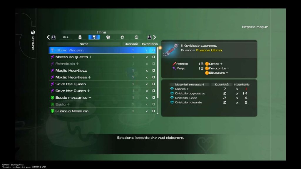 Kingdom Hearts III Ultima Weapon