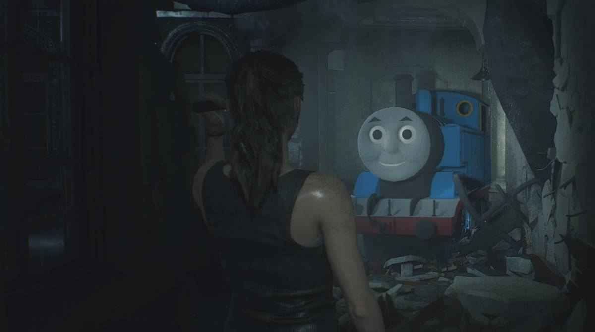 Resident Evil 2: mod sostituisce Mr. X con Thomas il trenino