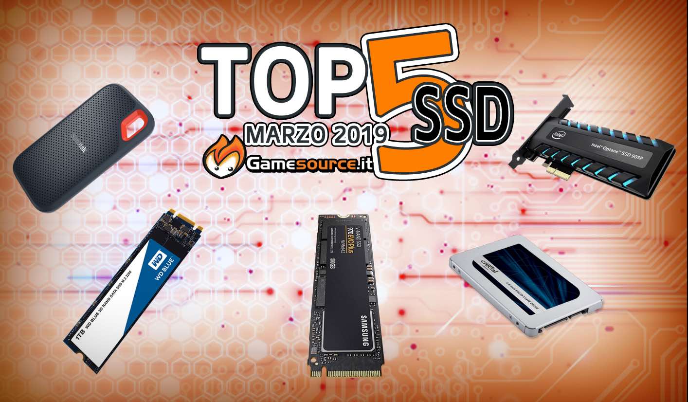 Top 5 SSD Marzo 2019