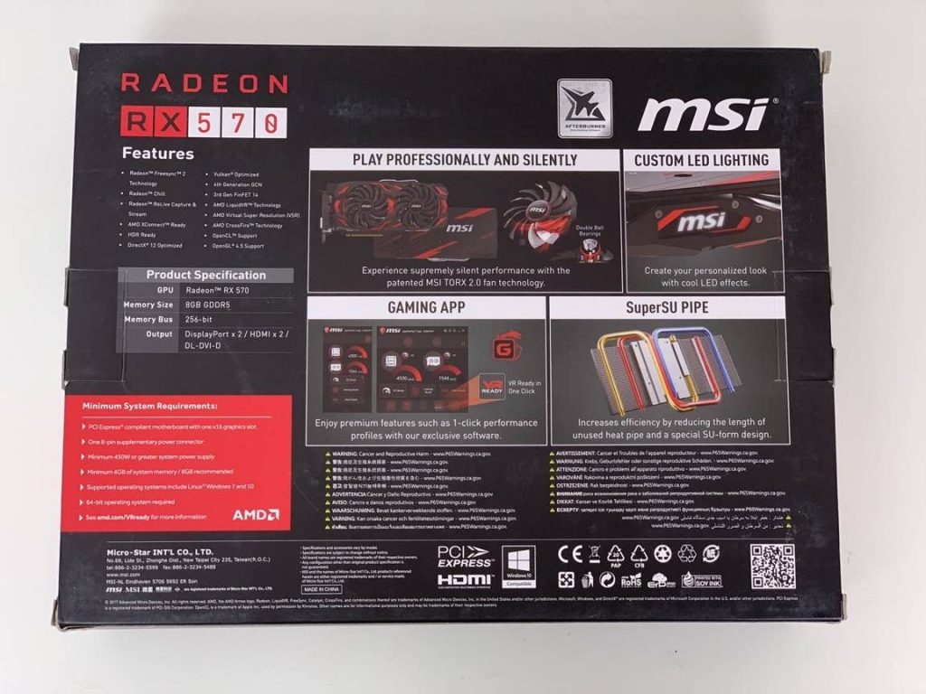 MSI Radeon RX 570 MECH 2