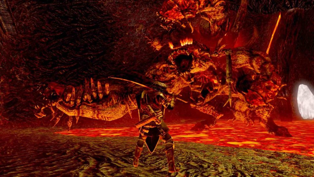 Arena Demone Centipede Dark Souls