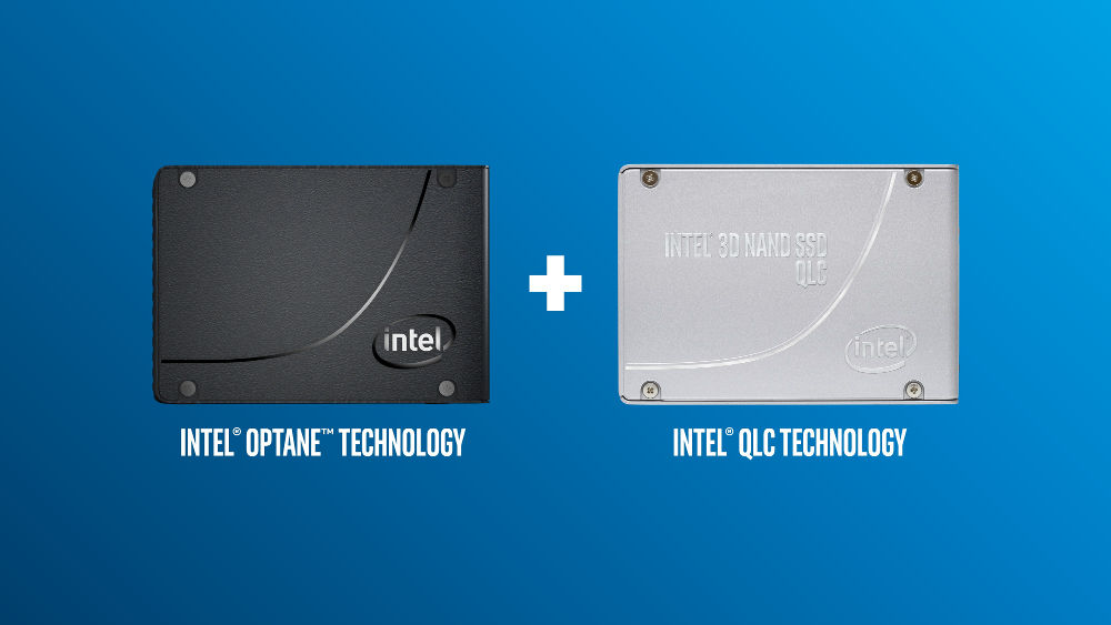 Intel Optane e NAND QLC insieme in un unico modulo