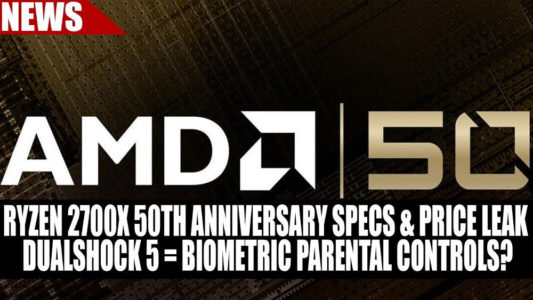 AMD Ryzen 7 2700 X 50th anniversary