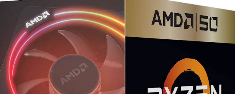 AMD: arriva Ryzen 7 2700X 50th Anniversary Edition