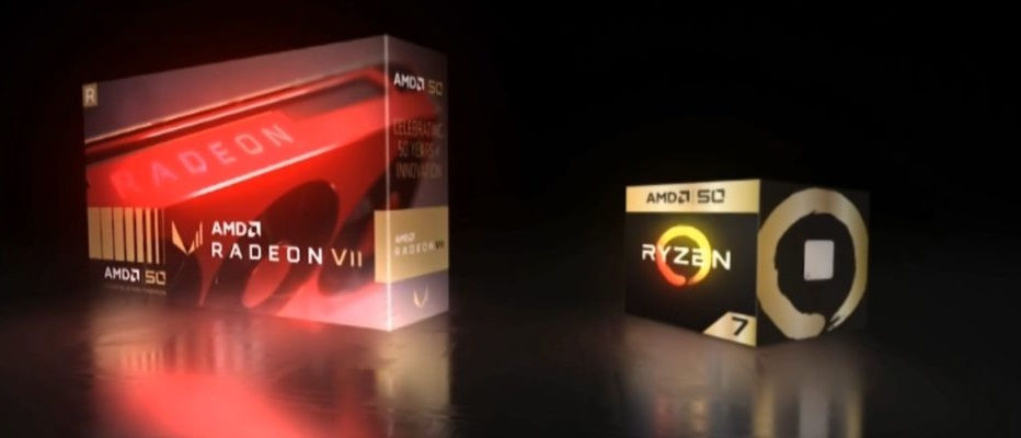 AMD 50th anniversary Radeon and Ryzen