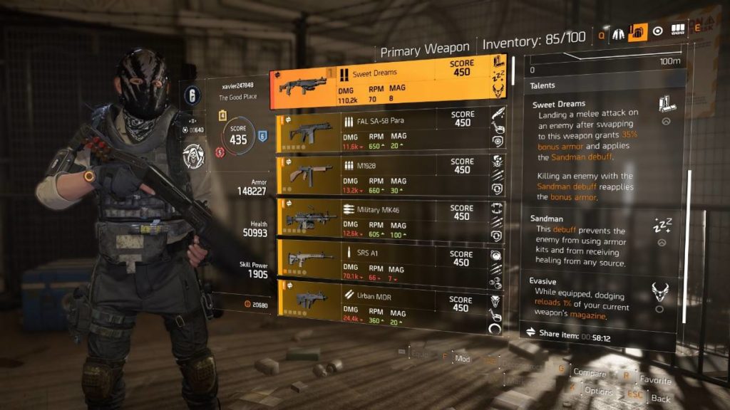 The Division 2 sogni d’oro 