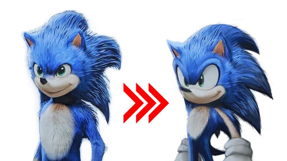 Sonic il film design