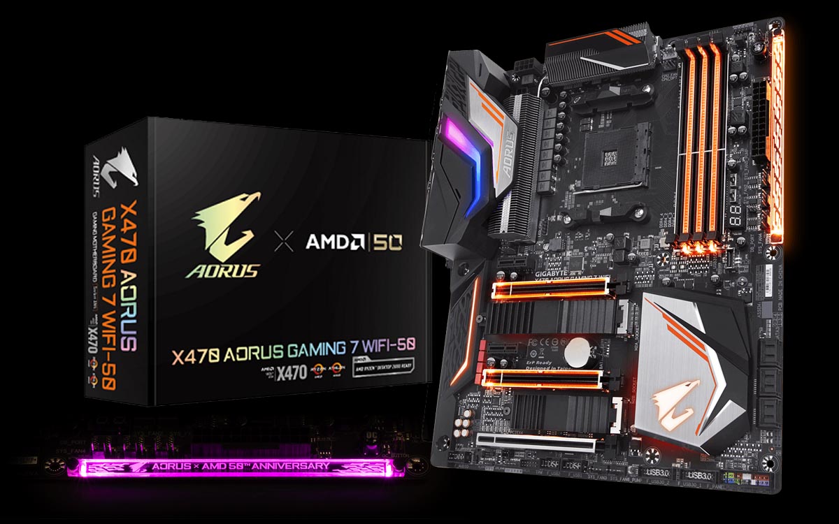 GIGABYTE: arriva la nuova scheda madre X470 AORUS