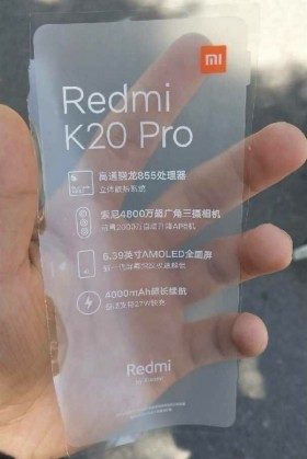 Redmi K20 Pro Pellicola