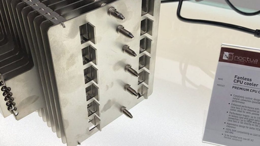 Noctua e il suo dissipatore passivo da 1,5kg - immagine dell'articolo