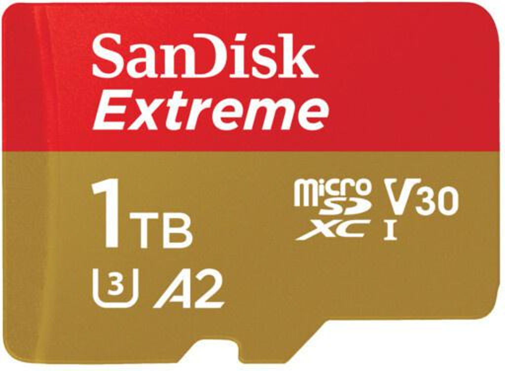 Prima card microSD SanDisk da 1 TB ora nei negozi