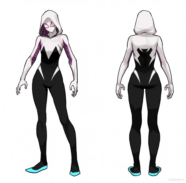 Modello di Spider-Gwen in Marvel Ultimate Alliance 3