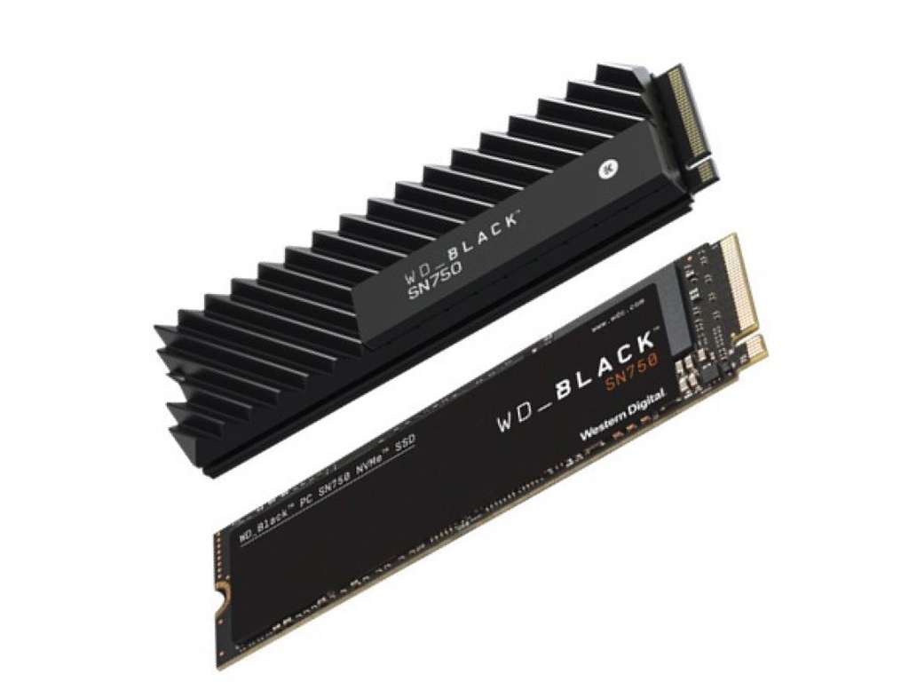 WD Black SN750 NVMe M.2 cooler